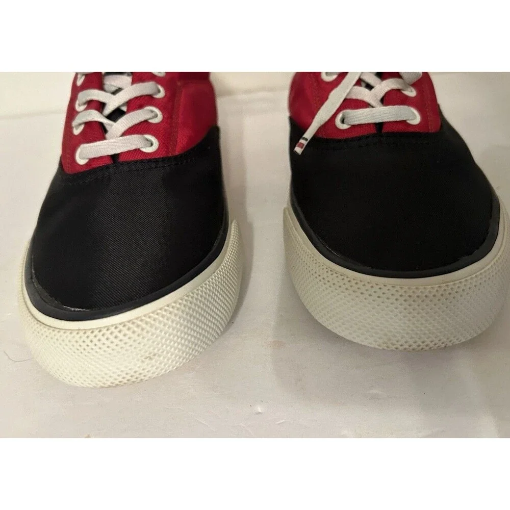 Sperry Striper II Bionic CVO SNEAKERS Shoes Nylon Men's Size 9 Red Navy